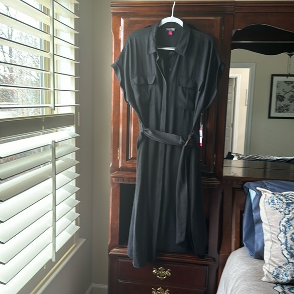 Cool Black Safari dress perfect for Summer parties, graduations and cookouts! - Picture 1 of 3